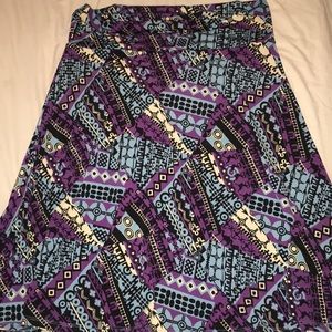 Lularoe azure skirt xl